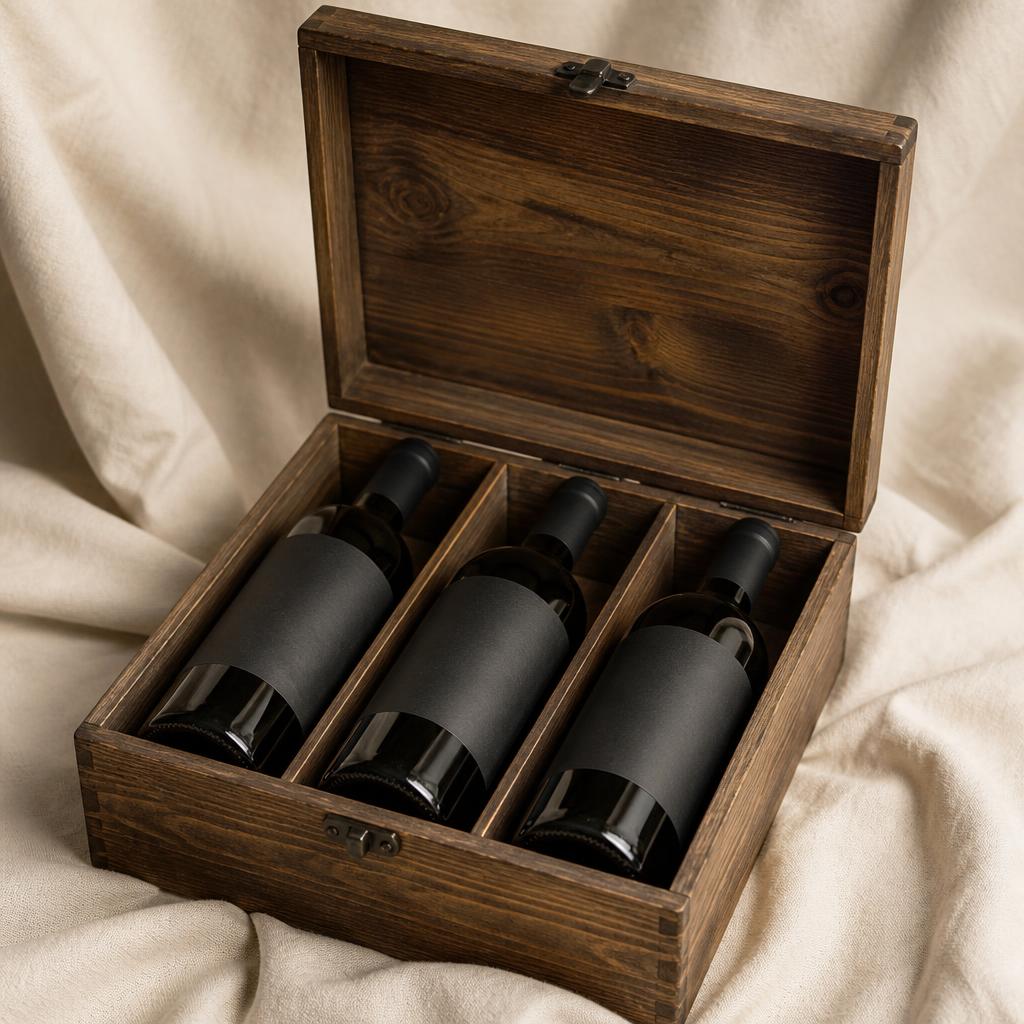 Ontdekkingsbox met 3 flessen